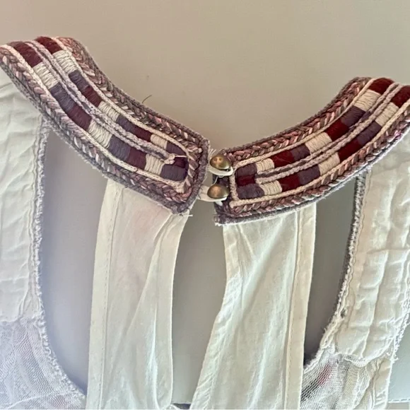 RARE VINTAGE FREE PEOPLE mini dress size XS LIKE NEW - Picture 6 of 10